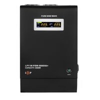 ДБЖ з правильною синусоїдою 48V LPY-W-PSW-5000VA+(3500Вт)10A/20A