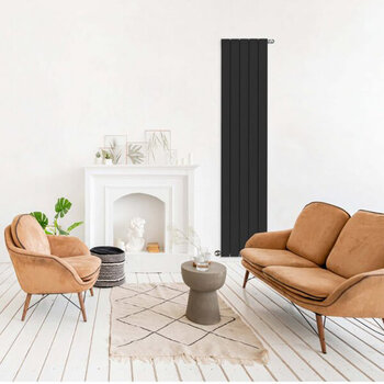 Алюмінієвий радіатор Nova Florida LEDRO S/90 3 секціҝ 1600 мм Black Coffee (81ELE05403)