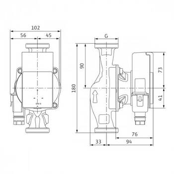 Циркуляційний насос Wilo Atmos PICO 30/1-6 (4232695)