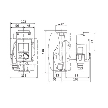 Циркуляційний насос Wilo Stratos Pico 25/0,5-4 130 (ROW) (4244394)