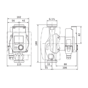 Циркуляційний насос Wilo Stratos Pico 25/0,5-6 N (4244402)